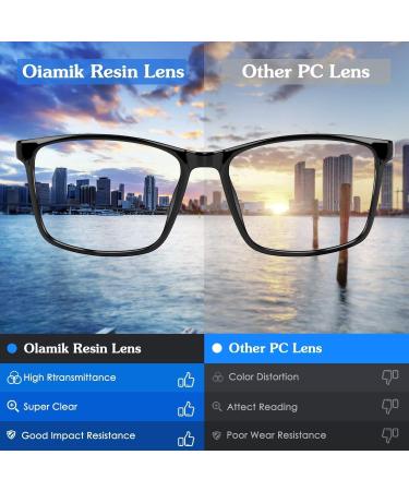 Buy Blue Light Blocking Glasses for Women & Men | Anti Eyestrain Eyeglasses for Computer TV Phones & Gaming - Black - Buy Online on GoSupps.com