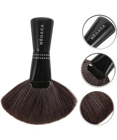 FRCOLOR Large Neck Duster Brush Fan Highlighter Mineral Blush hair cosmetics Neck Duster large eye shadow Miss Hair Cutting Neck Duster Brush 20x4x16cm Coffee - Buy Online on GoSupps.com