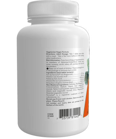 Now Foods Iron Complex 100tab - Buy Online on GoSupps.com