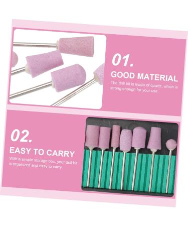 Beaupretty Faux Nails 12 1 round cones grinding nail drill bits manicure tool cuticle bit for nail drill nail grinding head nails drill bits nail drill tool manicure drill bits set electric - Buy Online on GoSupps.com