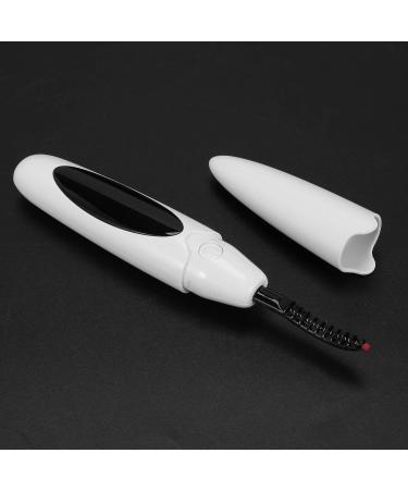 Fegtrtyoa 2X Electric Heated Eyelash Curler USB Charge Makeup Curling Kit Long Lasting Natural Eye Lash Curler White - Buy Online on GoSupps.com