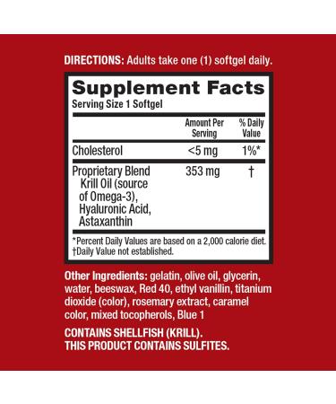 Schiff MegaRed Joint Care 60 Softgels | 60 Day Supply - Buy Online on GoSupps.com