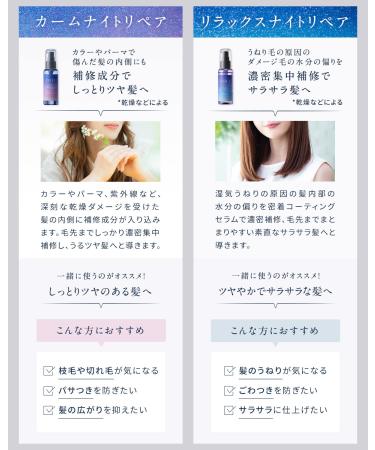 Relax Night Hair Repair Oil 80ml - Nourish & Restore Your Hair Overnight | International Shipping Available - Buy Online on GoSupps.com