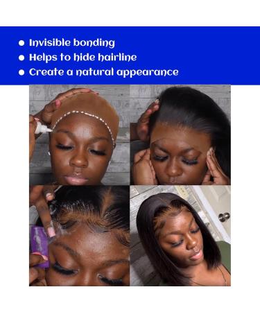 TBeautfave Waterproof Wig Glue Lace Front for Lace Wig Glue Wig Adhesive Glue Hair Bonding Glue Strong Hold Invisible Adhesive Hair Glue for Wigs Hair Glue for Hairpiece & Wig & Toupee - Buy Online on GoSupps.com