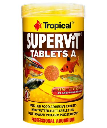 SUPERVIT Tablets A 50ml / 36g - Basic Fish Food in Adhesive Tablets