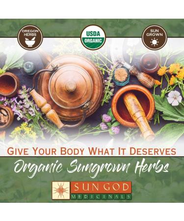 Sun God Medicinals Certified Organic Liquid Extract for Immune Support-Panacea Organic Cane Alcohol - 1 Ounce - Buy Online on GoSupps.com