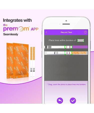 Premom Pregnancy Test Strips - Early Detection Pregnant Test Kits (20 Pack) - Buy Online on GoSupps.com