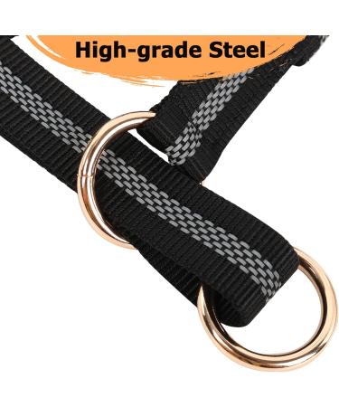 High-Quality No Pull Dog Collar - Soft Upholstery & Durable Control for Heavy Pulling - Includes Free Training Instructions - XL Black - Buy Online on GoSupps.com