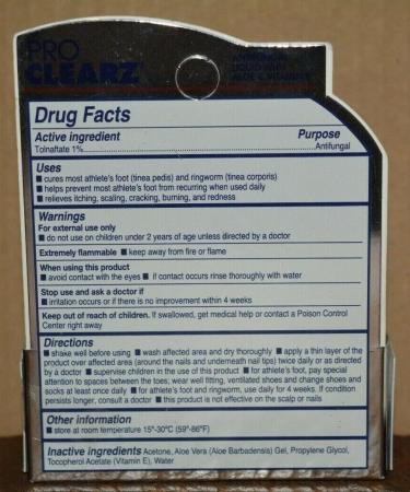 Proclearz Fungal Shield Antifungal Liquid 1 Oz - Maximum Strength Brush-on Treatment - Buy Online on GoSupps.com