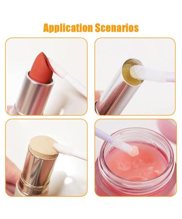 300 PCS Disposable Lip Applicators & Cleansing Brushes - Perfect for Makeup & Lash Care - Buy Online on GoSupps.com