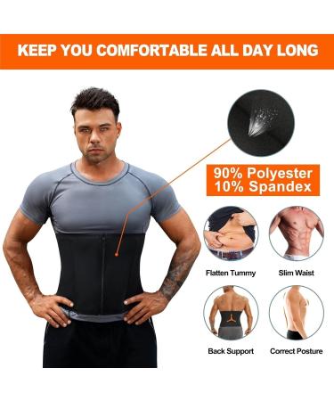 Back Support Back Brace Lumbar Support Waist Trainer Corsets Tummy Control Shapewear Sport Workout Girdle Slimming Back Support Belt(Medium) Medium Black - Buy Online on GoSupps.com