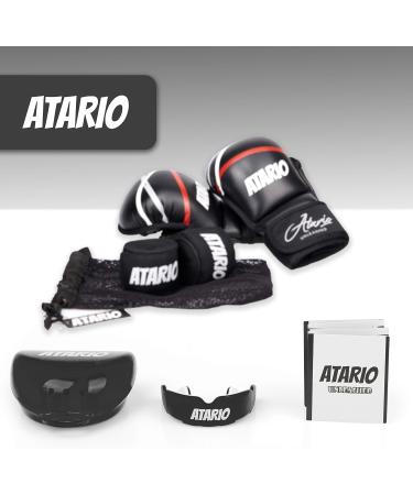 ATARIO Mouth Protection - Perfect Hold Boxing & Martial Arts Mouthguard BPA-Free with Transport Box - Kickboxing Muay Thai MMA Football - Black - Buy Online on GoSupps.com