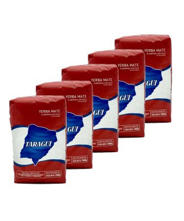 Taragui Lot of 5x Yerba mat - Taragui - 1kg pack