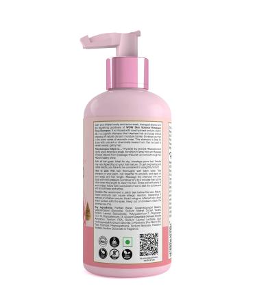 WOW Skin Science Himalayan Rose Shampoo - Volumizing Formula with Rose Hydrosol & Natural Oils | No Parabens Sulphates Silicones | 300ml - Buy Online on GoSupps.com
