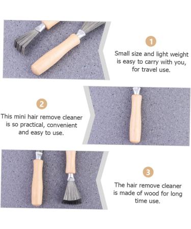 UKCOCO Lot De 3 Outils Nettoyage Peignes Et Brosses Cheveux Petites Griffes L g res En Plastique Pour Usage Domestique Et Voyage Nettoyant Cheveux Pratique Et Portable - Buy Online on GoSupps.com
