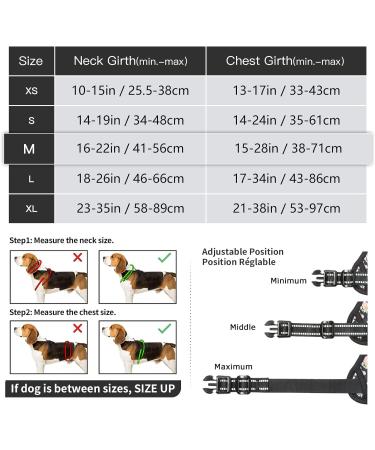 Shop Heele Dog Crockery & No-Pull Harness for Medium Dogs - Breathable Reflective Anti-Pull Design | Flower Black - Buy Online on GoSupps.com