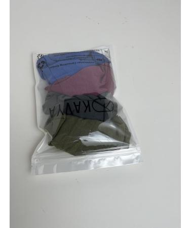 Kavya Wide Headbands for Women - Set of 5 Soft Elastic Hair Bands for Yoga & Fashion - Knotted Headbands & Hair Scarf Accessories for Adults - Buy Online on GoSupps.com