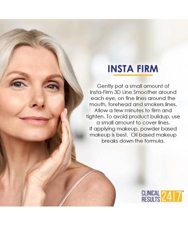 NASA Stem Cell Technology Instant Firming Line Smoother | Lifts, Firms, and Smooths Lines, Wrinkles, Puffy Eyes, and Crow's Feet | Clinical Results | 1 oz - Buy Online on GoSupps.com
