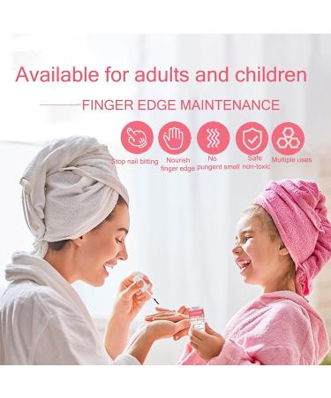 Anti Nail Biting Nail Polish Stop Nail Repair Nail Varnish Stop Biting Your Nails Nail Biting Prevention Clear Nail Varnish Nail Biting Treatment For Adults & Children Fast and Easy Application 1PCS - Buy Online on GoSupps.com
