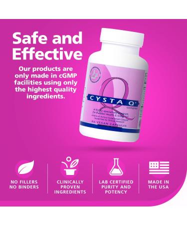 Farr Labs Cysta-Q Maximum Strength for Interstitial Cystitis Relief - Urinary Urgency & Frequency - 60 Capsules - Buy Online on GoSupps.com