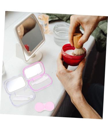 JECOMPRIS Cartoon Contact Lens Case - Compact Travel Holder | 4 Box Set for On-the-Go | Assorted Colors | Perfect for Contacts 6.5x4.5x2.5CM - Buy Online on GoSupps.com