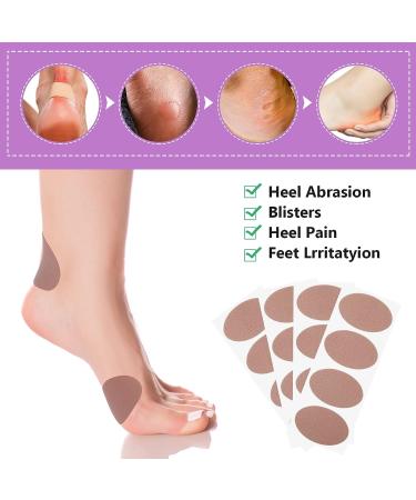 WLLHYF 7 Sheets Moleskin Adhesive Pads for Foot Blisters - Breathable Foot Pads for Friction Prevention in Boots and Hiking Shoes - Buy Online on GoSupps.com