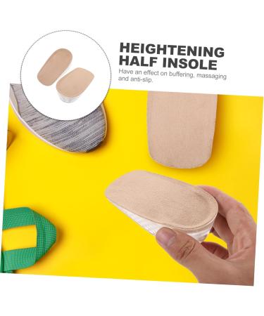 Forefoot Cushion Pad Half Insoles - Invisible Foot Cushions | Comfortable Leather Inserts | Size S - 3CM | International Shipping Available - Buy Online on GoSupps.com