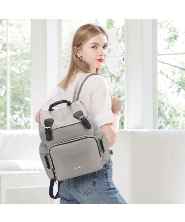 VS VOGSHOW Diaper Bag Backpack: Stylish & Durable Gray Maternity Nappy Bag - Buy Online on GoSupps.com