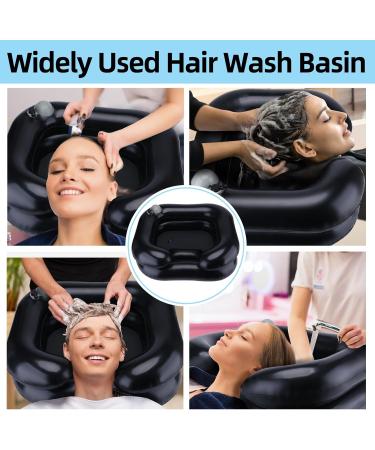 Hair wash basin for bedridden people mobile sink hair washing in bed built-in manual pressure filling - Buy Online on GoSupps.com