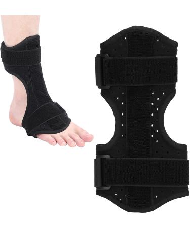 Buy Drop Foot Brace - Breathable Orthotic Night Splint for Plantar Fasciitis | Adjustable Compression Wrap for Improved Gait & Injury Prevention - Buy Online on GoSupps.com