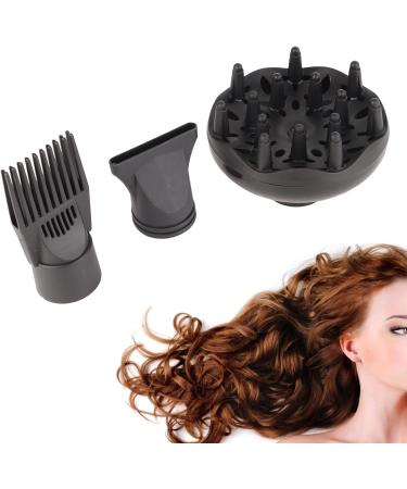 Blow Dryer Replacement Parts 3Pcs/Set Hair Dryer Diffuser Nozzle Set Plastic Hair Dryer Attachment Dryer Nozzle Comb Hair Dryer Concentrator Nozzle - Buy Online on GoSupps.com