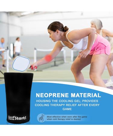 Gel Compression Sleeve for Cold Therapy | Elbow Knee Wrist & Ankle Wrap for Pickleball | Large Size - Buy Online on GoSupps.com