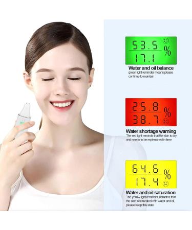 Skin Hydration and Elasticity Measuring Device Oil Analyzer Pen with LCD Display Skin Detector Pen Facial Care Monitor for - Buy Online on GoSupps.com