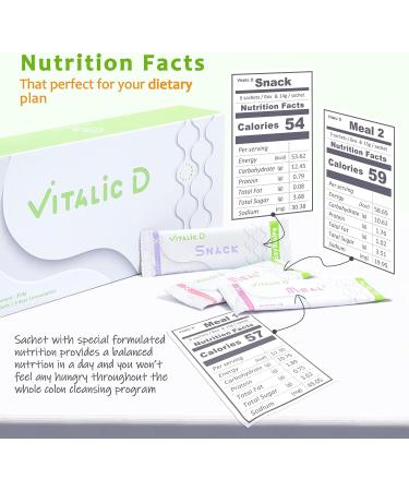 EzyRelife Colon Cleanse: Natural & Effective Weight Loss at Home | Body Detox Program for Gut Health | Remove Mucoid Plaque with Oil Palm Fiber - Vitalic D - Buy Online on GoSupps.com