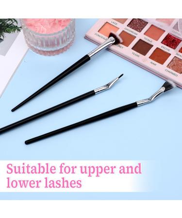 3PCS Folding Lash Brush Set - Multifunctional Scalloped Fan Shape for Clump-Free Eyelashes | Eyelash Comb & Separator Tool for Perfect Lashes - Buy Online on GoSupps.com