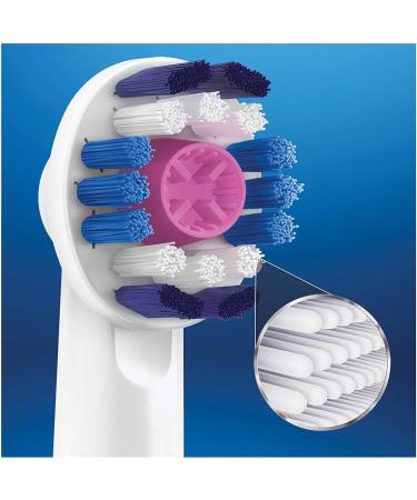 Oral-B 3D White Brush Heads - 4 Pack for Whitening & Oral Care | International Shipping Available - Buy Online on GoSupps.com