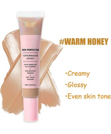 CC Cream Bb Cream Foundation Skin Tone Adjusting Matte Colour Correcting Brightening Face Cream Full Coverage Foundation Anti-Redness with Triangle Powder Puff Set (Sand) - Buy Online on GoSupps.com