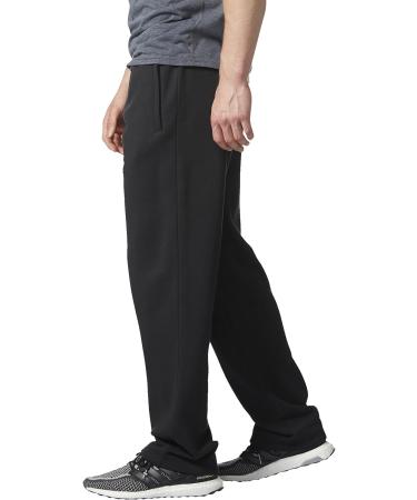 adidas Men's Climawarm Performance Fleece Pant - Medium Black/White - Buy Online on GoSupps.com