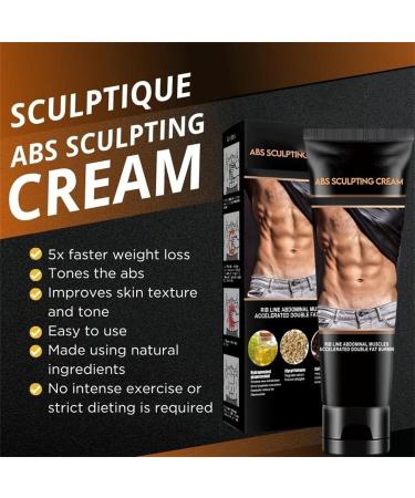 Sculptique Abs Sculpting Cream 60g Tummy Sculpting Cream Abs Sculpting Cream Tummy Cream for Women and Men - Buy Online on GoSupps.com