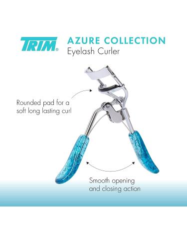 TRIM Azure Collection Eyelash Curler - Quick & Easy Curls for Longer-Looking Lashes - Buy Online on GoSupps.com