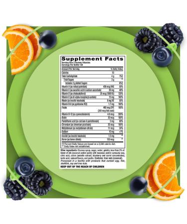 Vitafusion MultiVites Gummy Vitamins 260ct - Complete Daily Nutrition in Delicious Gummies - Buy Online on GoSupps.com