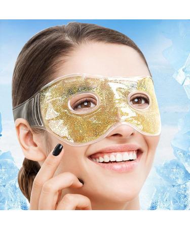 Voihamy Cooling eye patch cooling eye patch | Cool Eye Ice Pack - Reusable Gel Spa Bead Eye Covers Cooling Gel Eye Protectors for Puffiness/Dark Circles/Y - Buy Online on GoSupps.com