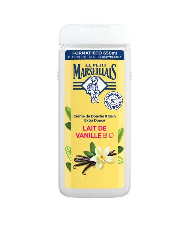 Le Petit Marseillais Extra Gentle Bath & Shower Cream Vanilla Milk Organic 650ml