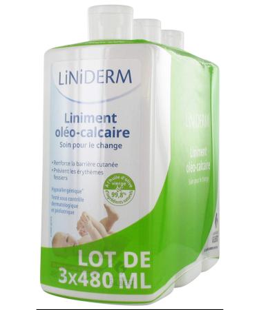Linit Oleo Calkaire GILBERT with olive oil 3 x 480 ml - Buy Online on GoSupps.com