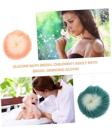 Mobestech 3Pcs Cute Exfoliating Shower Scrubbers - Cartoon Bath Loofah & Puff Ball | International Shipping Available - Buy Online on GoSupps.com