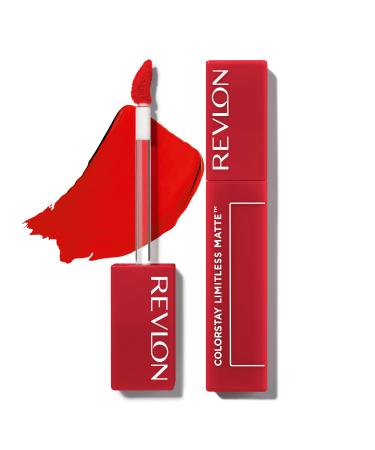 REVLON Lipstick ColorStay Limitless Matte Liquid Lipstick Vegan Formula No-Budge Matte Longwear Lipstick Long Lasting Lightweight/Comfortable Waterproof 010 Top Talent 0.17 fl oz 010 Top Talent 0.17 Fl Oz (Pack of 1)