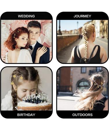 Hair Beads for Braids Xerteam 100 Pieces Hair Jewelry Rings Gold Hair Accessories Hair Cuffs and Braid Rings Hair Charms Dreadlock Accessories FOR Girl Women Men Hair Braids Decoration - Buy Online on GoSupps.com
