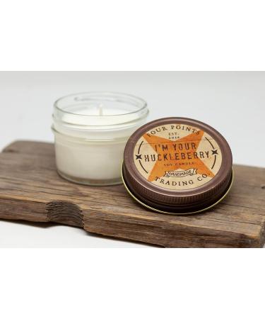 I m Your Huckleberry 4 Oz Scented Soy Aromatherapy Candle - Buy Internationally | Eco-Friendly & Handcrafted - Buy Online on GoSupps.com