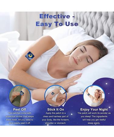 Zcokail 72 Sleep Patches for Adults Extra Strength, Sleep Patch with Melatonin & Valerian, All-Natural Deep Sleep Support Patches for Women & Men, Long-Lasting Night Comfort - Buy Online on GoSupps.com