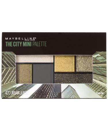 Maybelline New York Makeup The City Mini Eyeshadow Palette  Urban Jungle Eyeshadow  0.14 oz Urban Jungle 0.14 Ounce (Pack of 1)